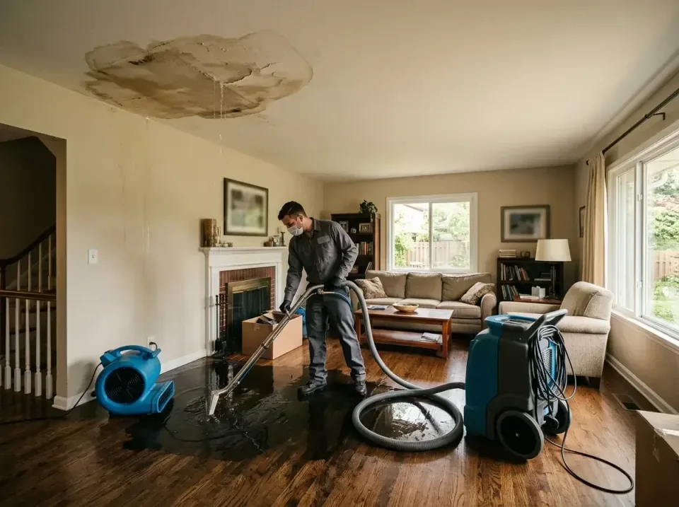 attic-pipe-burst-ceiling-drip-008 — frequently asked questions, Water Damage Restoration & Carpet Care in Clay, AL
